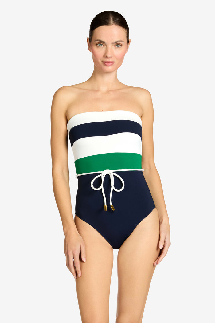 JACQUI BANDEAU ONE PIECE