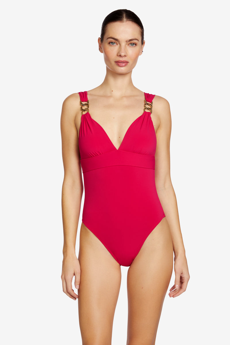 JANE V PLUNGE ONE PIECE