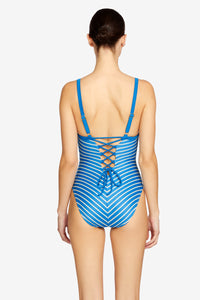 PARKER MIO LACEUP ONE PIECE