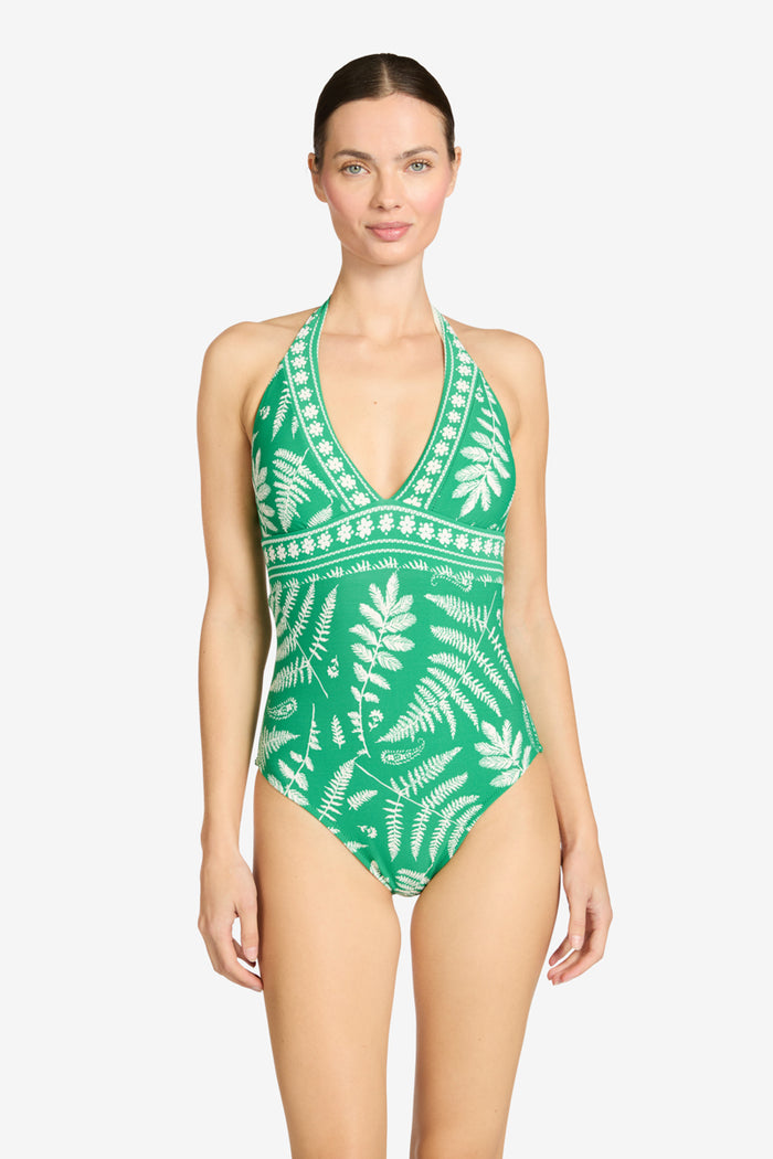 HAILEY HALTER ONE PIECE