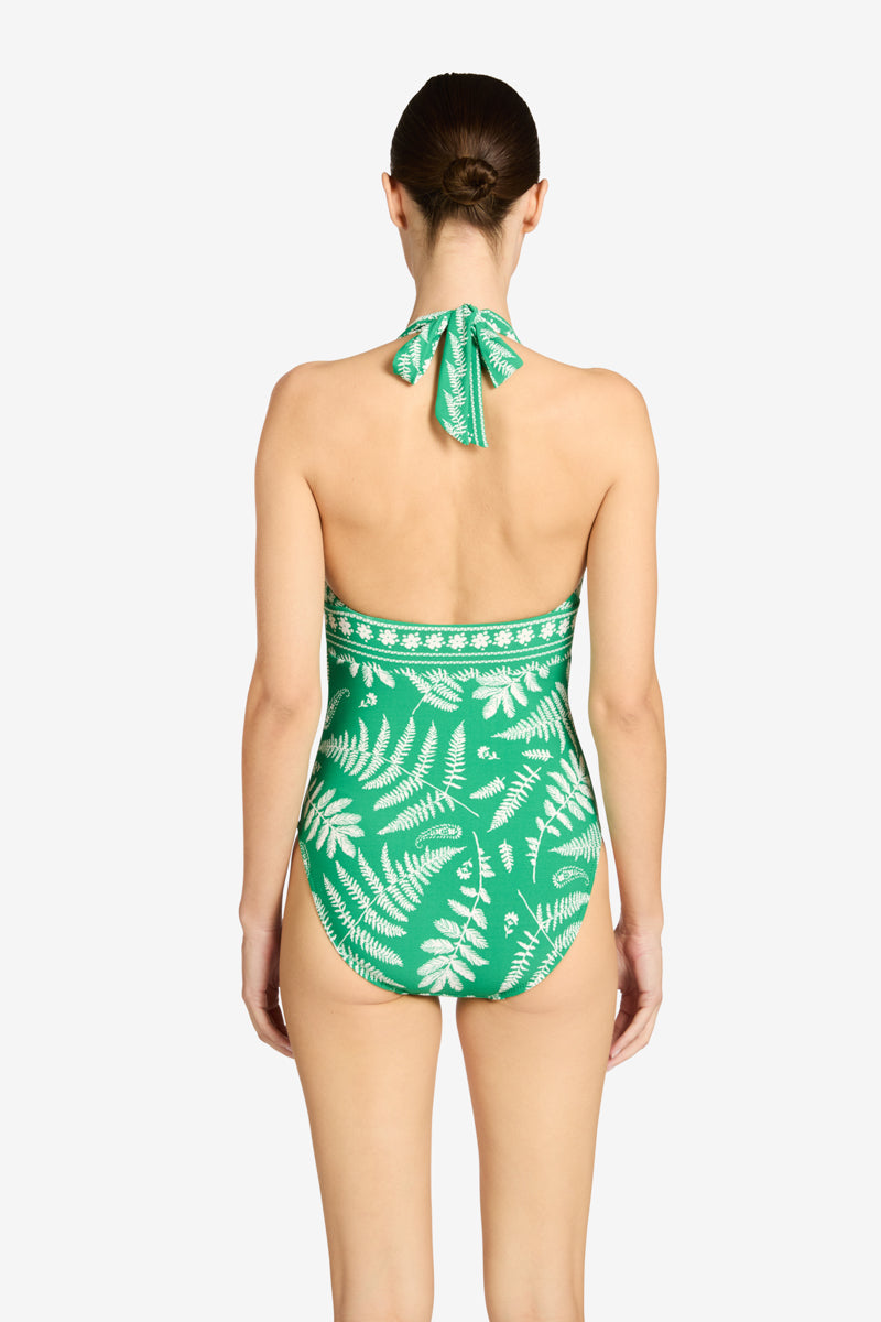 HAILEY HALTER ONE PIECE