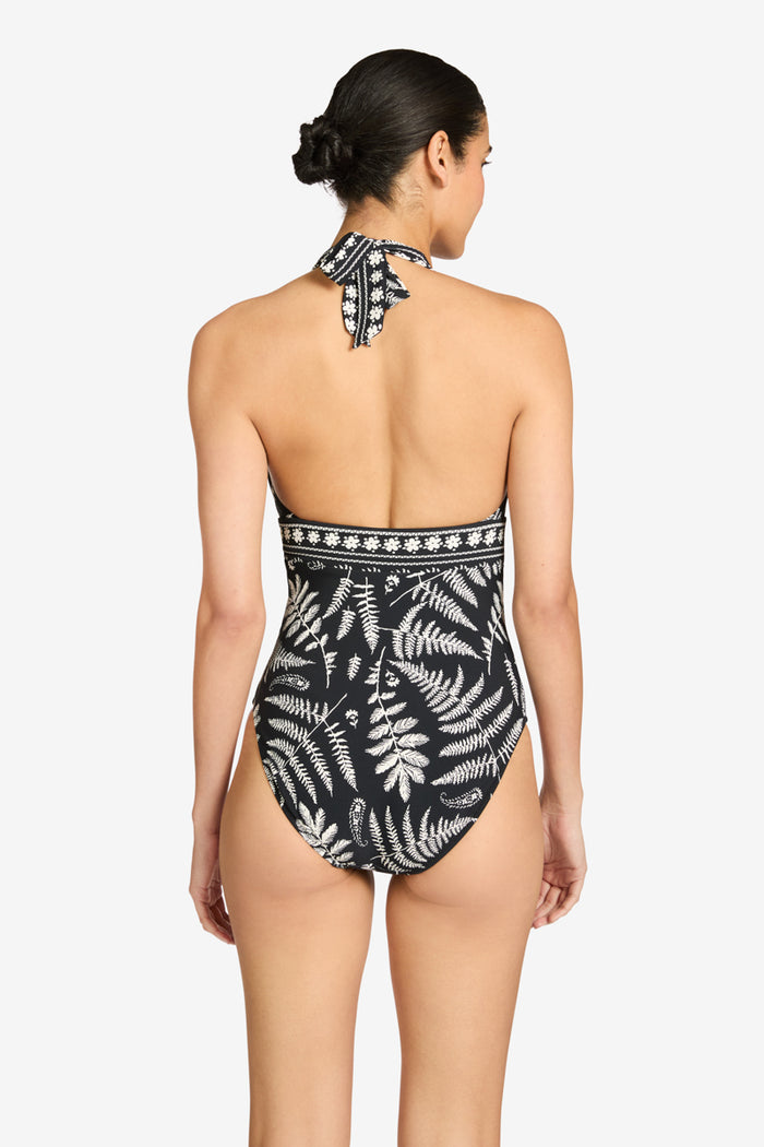 HAILEY HALTER ONE PIECE