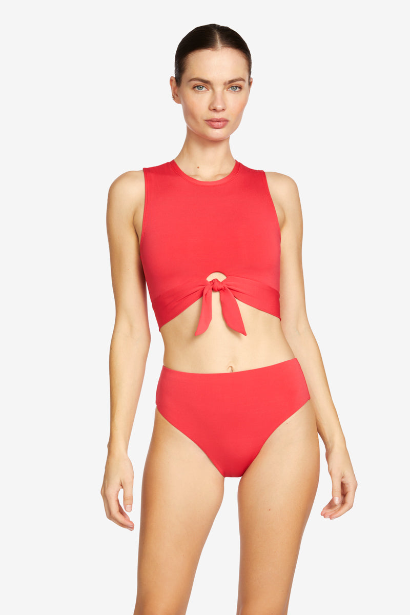 AVA HIGH WAIST BIKINI BOTTOM