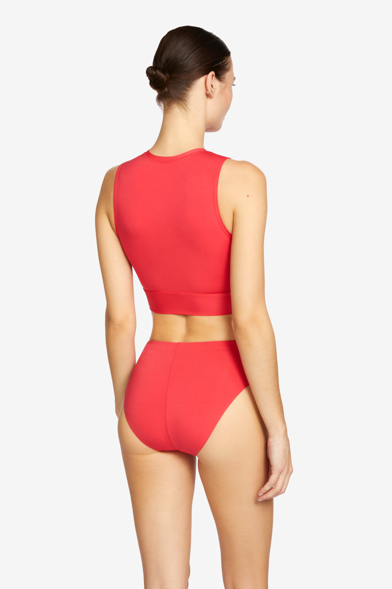 AVA HIGH WAIST BIKINI BOTTOM