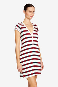 AMY STRIPE SHIRT DRESS
