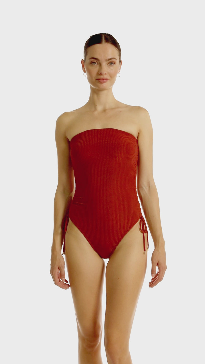 ANGELA BANDEAU ONE PIECE