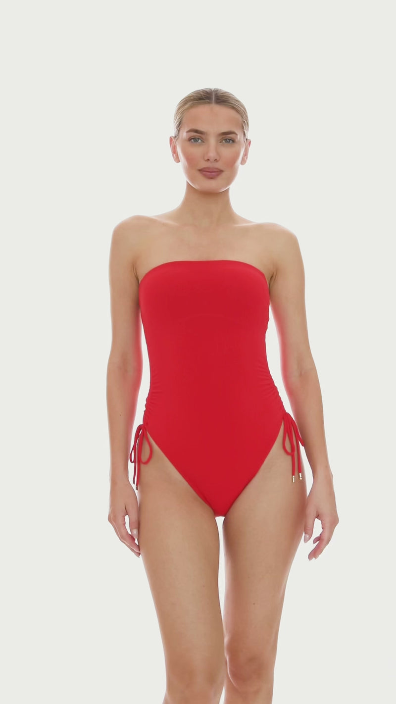 AUBREY BANDEAU ONE PIECE