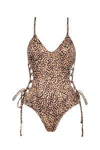 WHITNEY LACE UP ONE PIECE