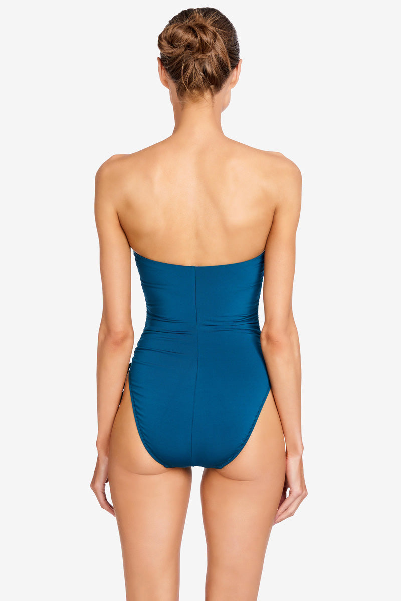 Fine By Me Summer Bandeau One Piece Swimsuit
