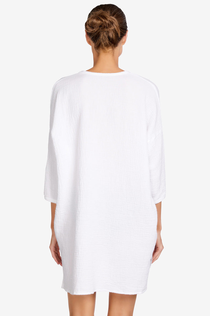 EMILY V-NECK TUNIC – Robin Piccone